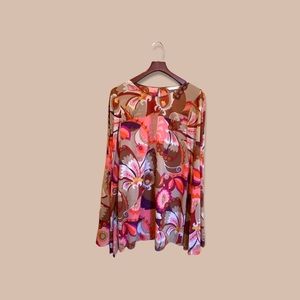 Silk Mini dress with Fly away sleeves